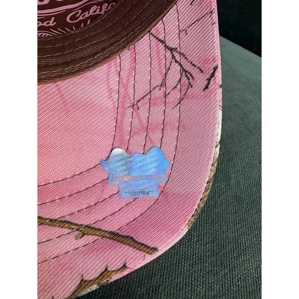 New Von Dutch Trucker Hat - Realtree Pink Camo Style